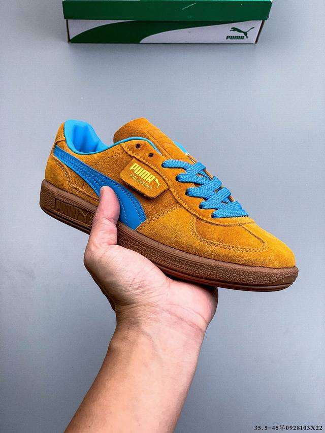PUMA's unisex Palermo OG-labeled sneakers are back, bringing back the spirit of