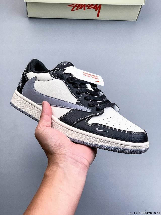 Nike Air Jordan 1 Low Aj1 Qiao 1 low-top trendy leisure sports sneakers. Aj1 low