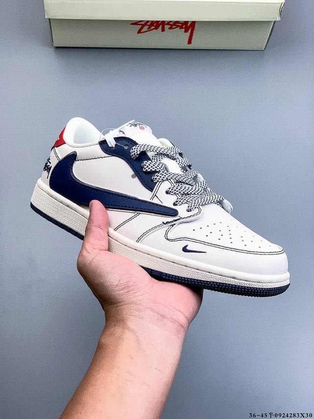 Nike Air Jordan 1 Low Aj1 Qiao 1 low-top trendy leisure sports sneakers. Aj1 low