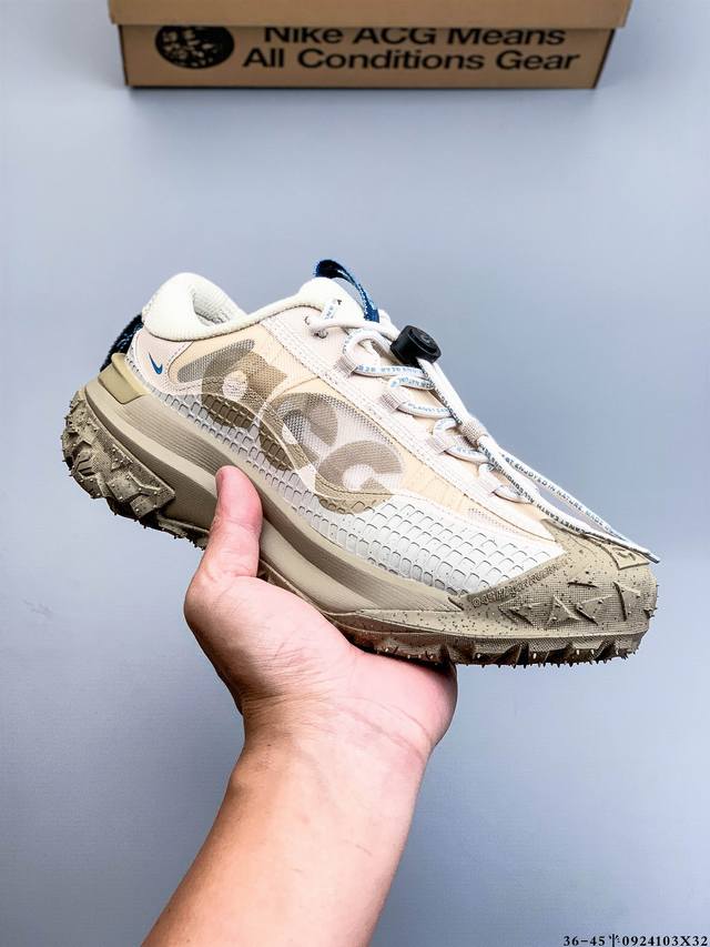 Nike Acg Mountain Fly 2 Low "Fossil Stone" Super functional and beautiful, shock