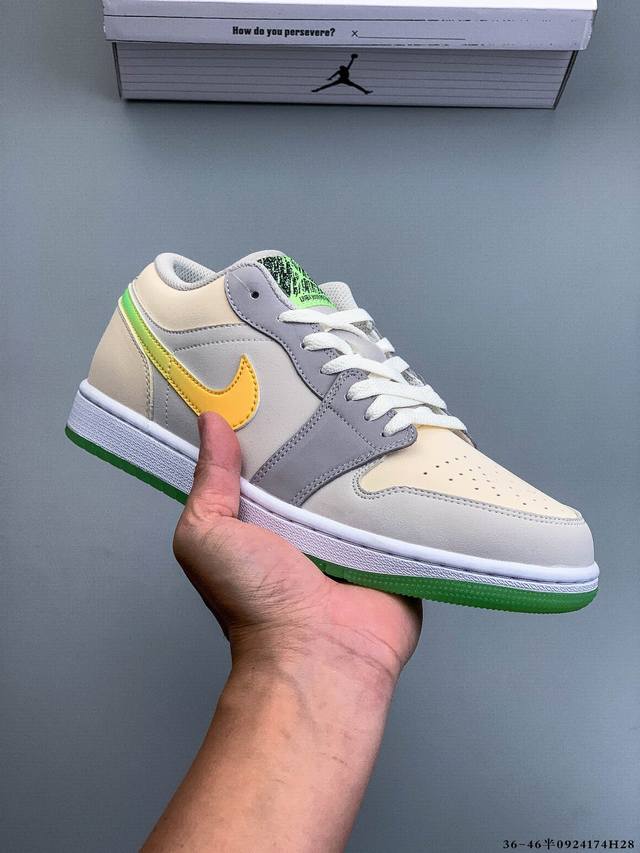 Company-level top-tier! Nike Air Jordan 1 Low Aj1 Joe 1 low-top trendy sports c