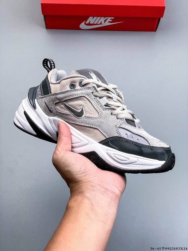 Company level! Nike M2K Tekno Retro Trend All-match Travel Leisure Sports Daddy