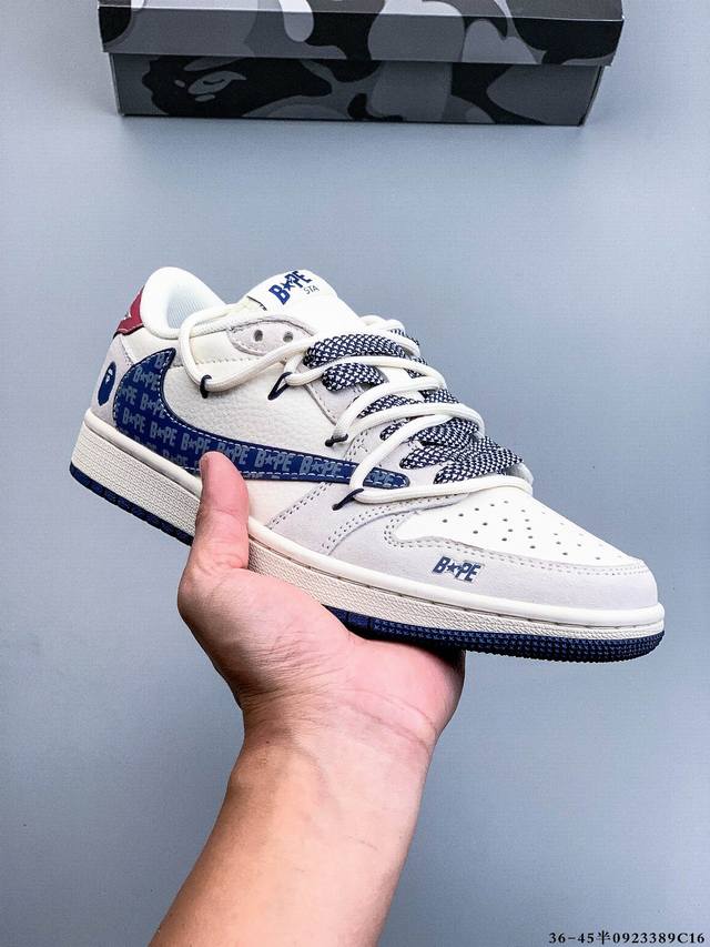 Special Offer! Nike Air Jordan 1 Low Aj1 Joe 1 low-top trendy leisure sneakers.
