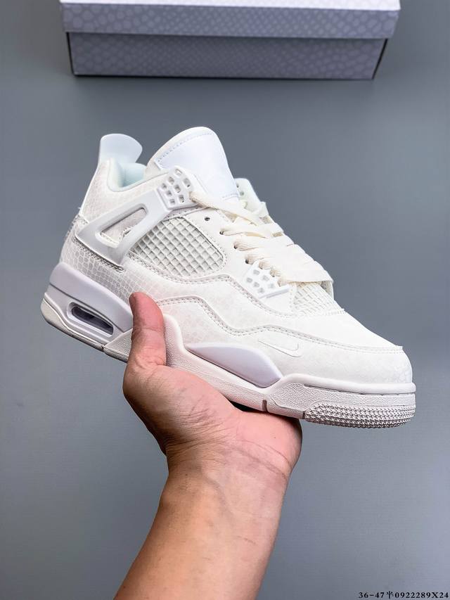 Air Jordan 4 Aj4 mid-top retro casual sports basketball shoe. Designed with the