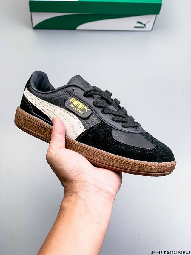 PUMA's unisex Palermo OG-labeled sneakers are back, bringing back the spirit of