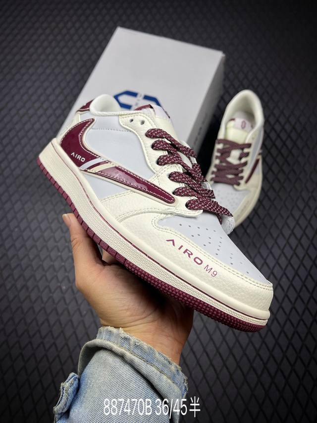 B Travis Scott x Fragment Design x Jordan Air Jordan 1 Low Og Sp "Ask the World