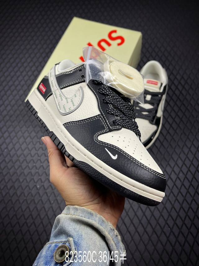 C Corporate-level Nike Dunk Low Retro 'Diy high-end customization' Nike low-top