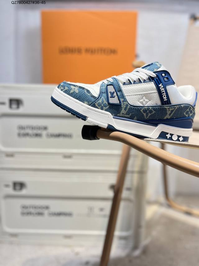 Louis Vuitton LV Louis Vuitton sneakers new LV Trainer sneakers in the latest co