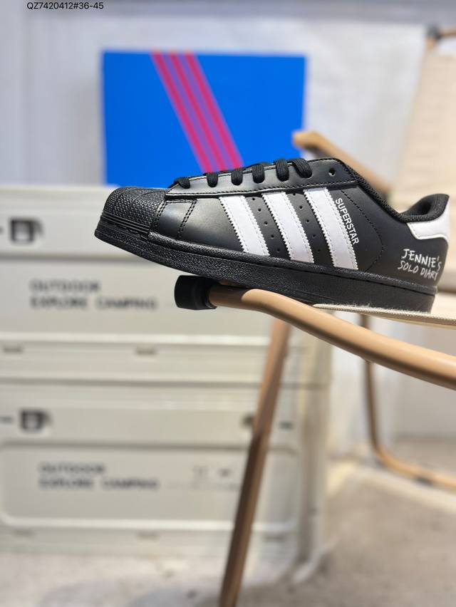 Adidas Originals Superstar Shell Toe Series Low Top Classic All-match Casual Sp