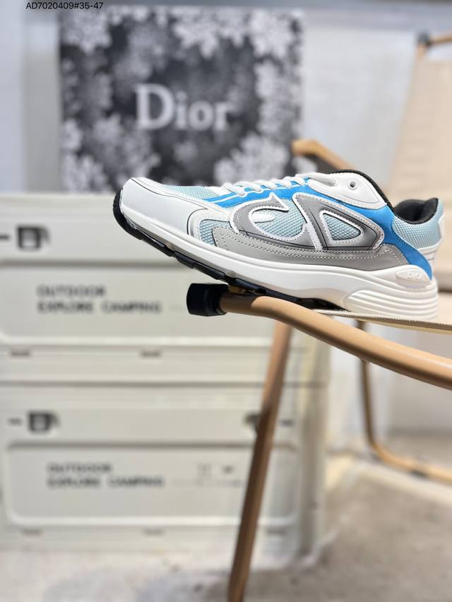 Dior's latest colorway, the B30 series, features dad sneakers that align with th