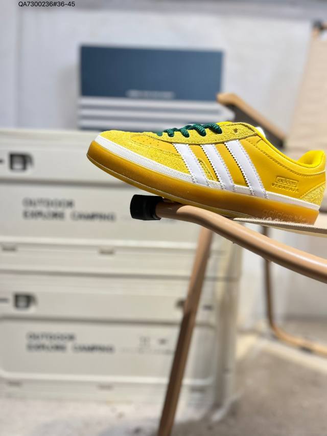 Bad Bunny x Ad Gazelle Indoor Trainers Low-Top Retro Versatile Casual Sportswear