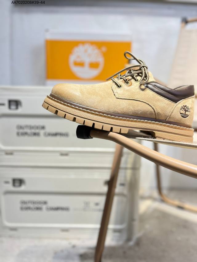 Timberland Outdoor low-top casual yellow boots series #Guangdong factory quality