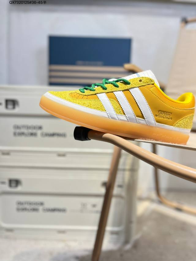 Adidas Bad Bunny x Adidas Originals Gazelleindoor Comfortable, Versatile, Non-s