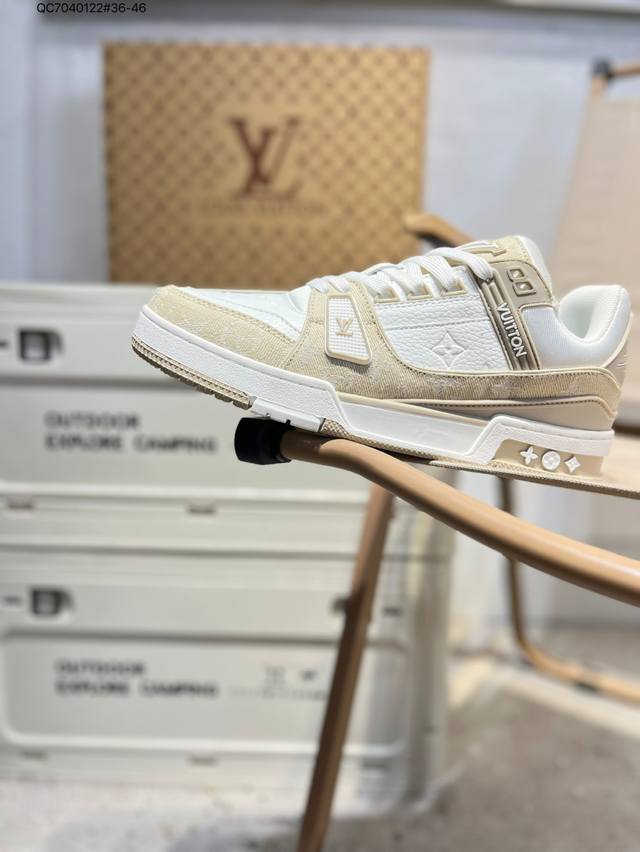 Louis Vuitton LV Louis Vuitton sneakers new LV Trainer sneakers in the latest co