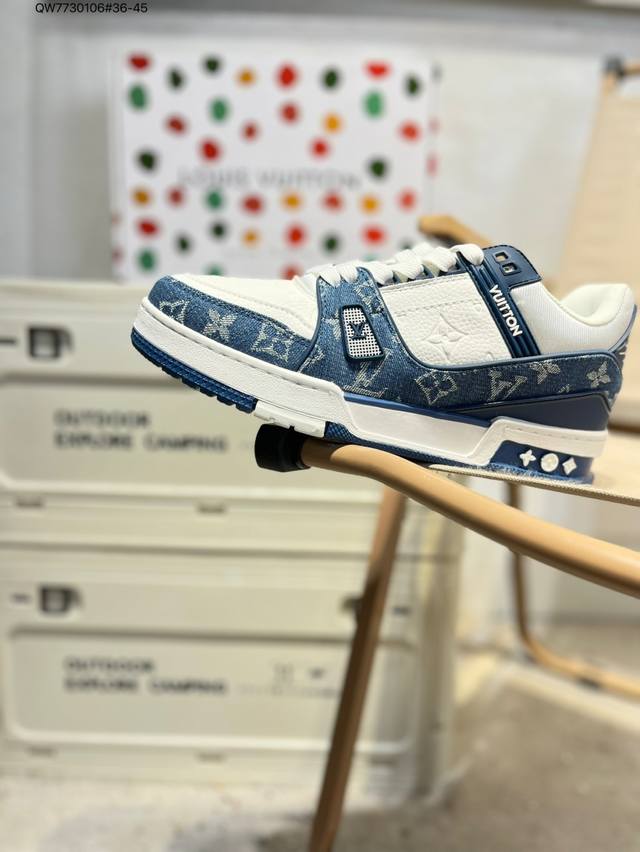 Louis Vuitton LV Louis Vuitton sneakers new LV Trainer sneakers in the latest co