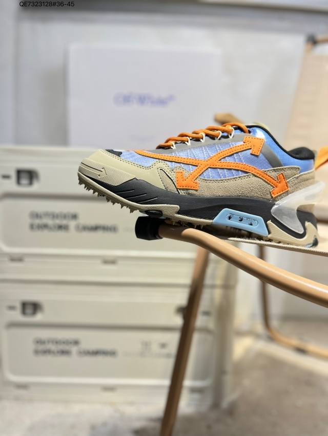 Off-White low-top retro casual shoes use high-end craftsmanship, and the materia