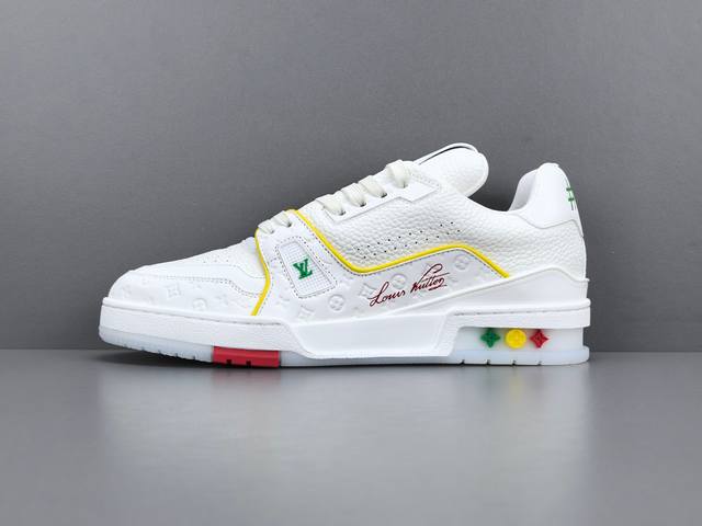 Channel advantage! Counter version: Louis Vuitton LV Trainer low-top casual snea