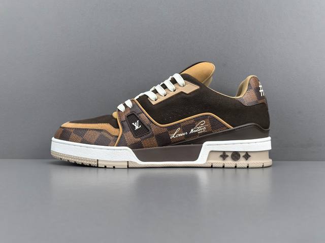 Channel advantage! Counter Edition: Louis Vuitton x Nigo Fw25 Trainer Suede Flo