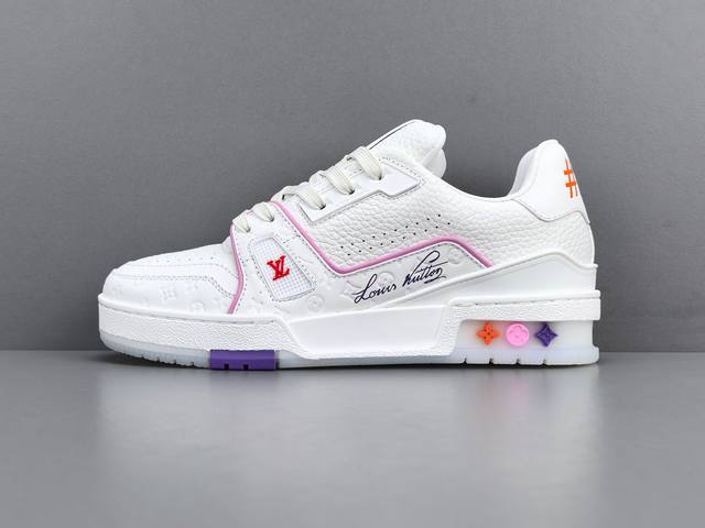 Channel advantage! Counter version: Louis Vuitton LV Trainer low-top casual snea