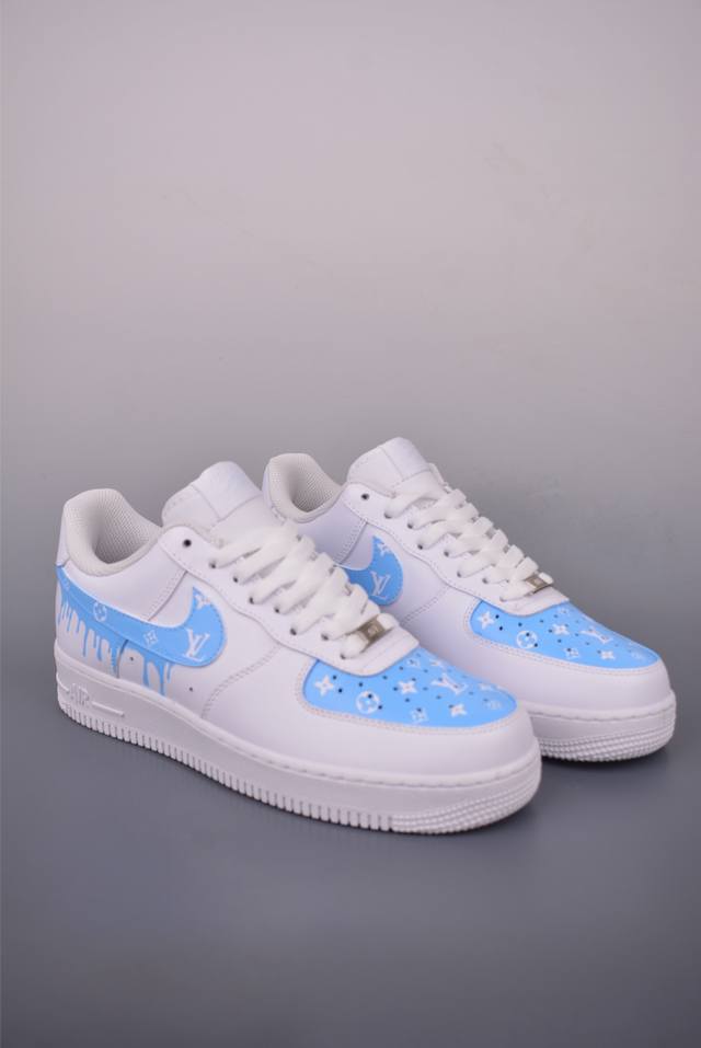 Nike Air Force 1 Low Lv co-branded Original last and original cardboard to creat