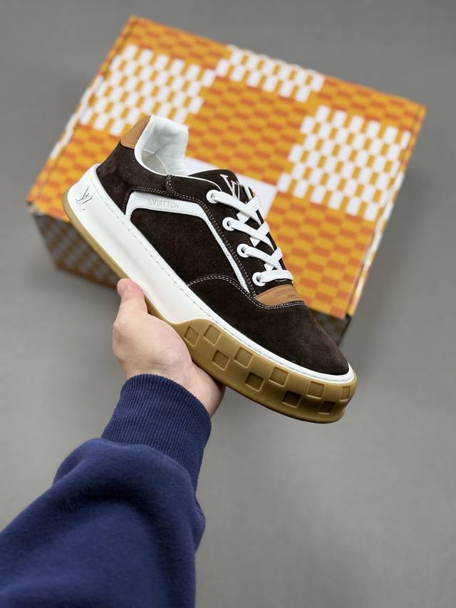 Louis Vuitton Skate Sneaker 2025 Fall/Winter Men's Collection. Classic cowhide r