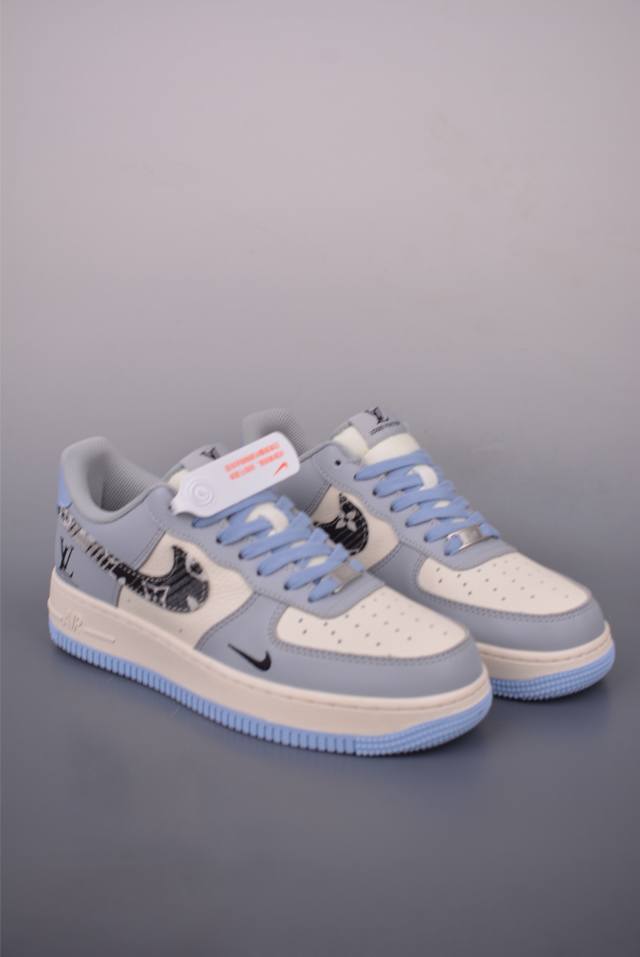 Nike Air Force 1 Low Lv co-branded Original last and original cardboard to creat