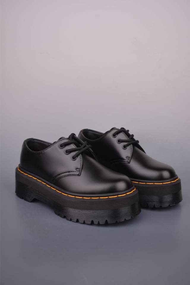 Dr.Martens Martin boots 1461 series 3-hole low-top Oxford thick-soled style Incr