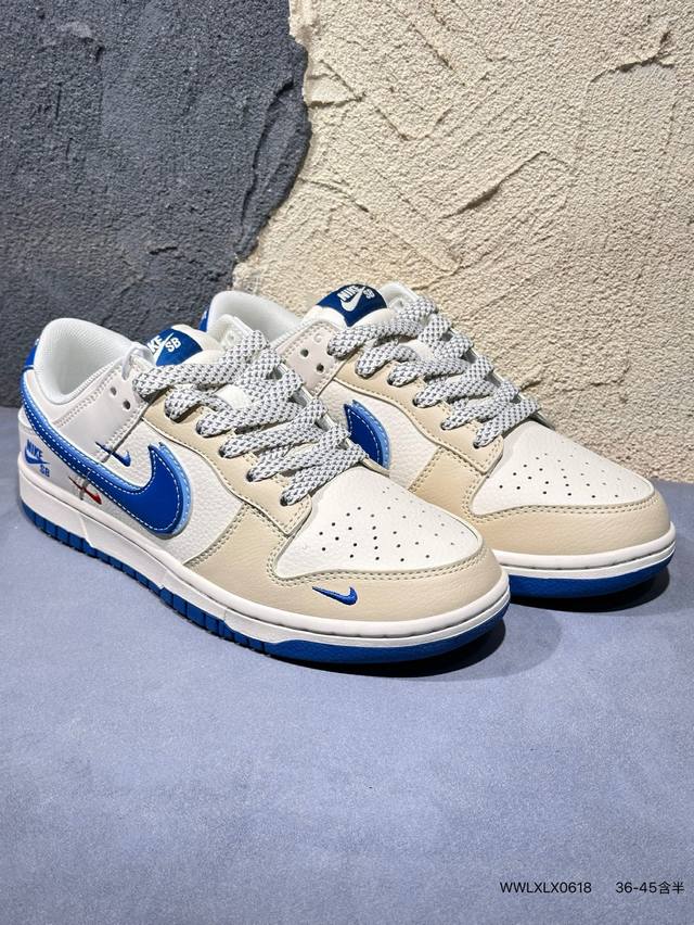 Nk Sb Dunk low-top casual sneakers#Customized leather, original last, original c