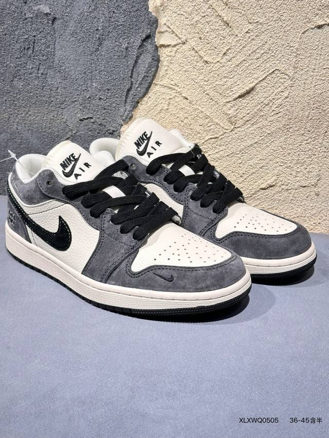 New product launch photos Nike Air Jordan 1 Aj1 Qiaoyi mid-top casual sneakers