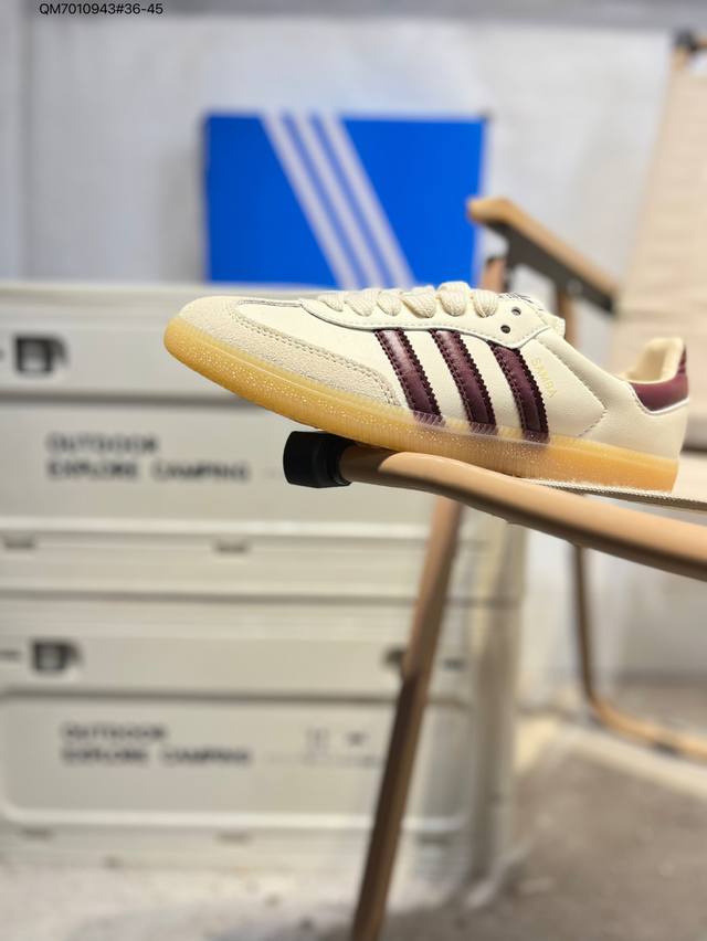 Adidas Originals Samba Vegan Og "Spd" Samba Dance Series Gentleman German Train