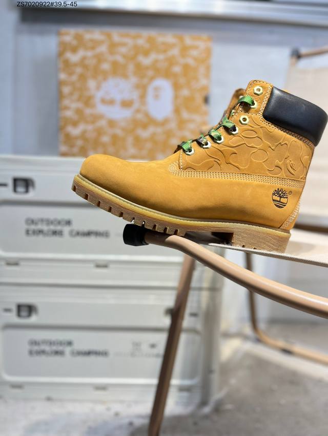 Timberland Outdoor low-top casual yellow boot series #Guangdong factory quality,