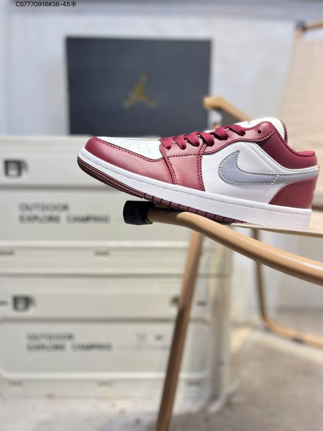 Jordan Air Jordan 1 Low Aj1 low-top series basketball shoes official synchroniz