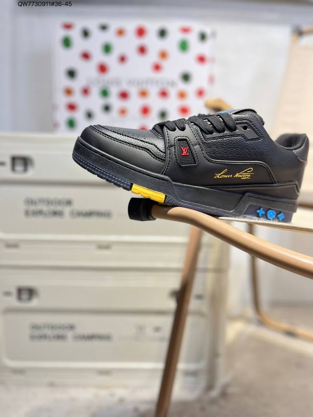 Louis Vuitton LV Louis Vuitton sneakers new LV Trainer sneakers in the latest co