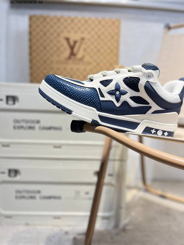 Louis Vuitton LV Louis Vuitton sneakers new LV Trainer sneakers in the latest co