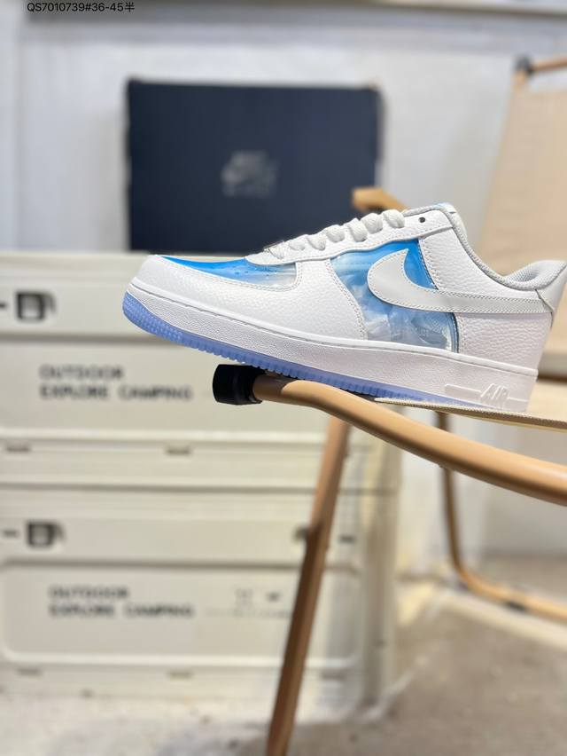 Nk Air Force 1'07 Low Air Force One low-top casual sneakers#Custom leather, orig