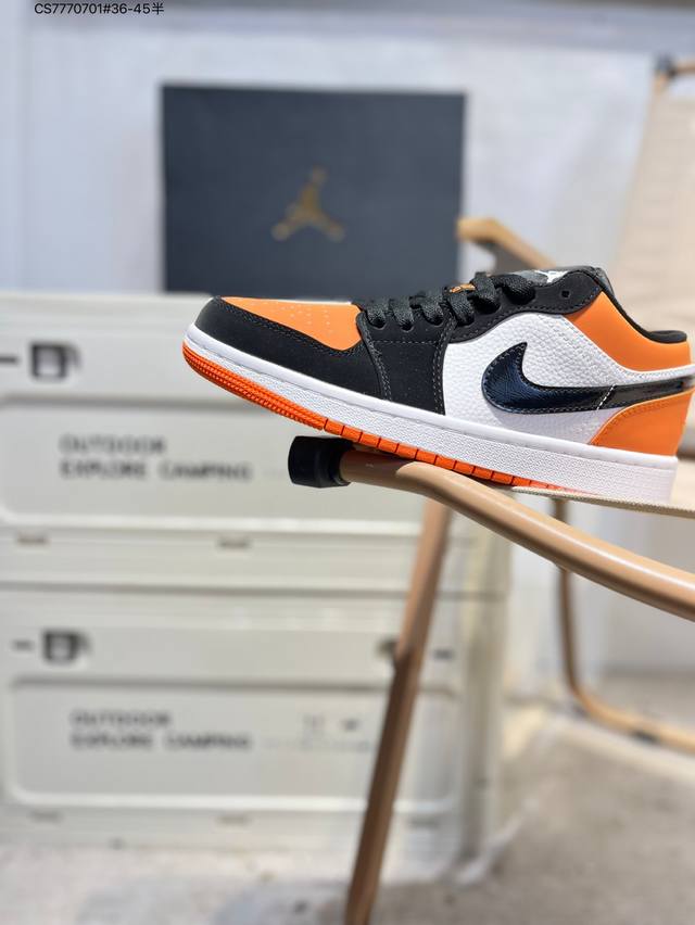 Jordan Air Jordan 1 Low Aj1 low-top series basketball shoes official synchroniz