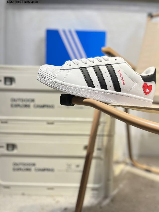 Adidas Adidas Clover Originals Superstar Shell Head Series Low Top Classic All-