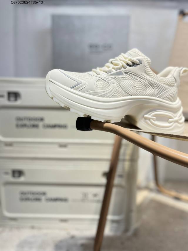 Gg-Cc Chunky Low White Deer same style Unique Star new Ggcc low-top retro thick-