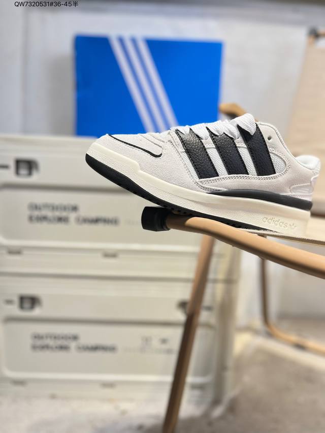 Adidas Originals Forum 2000 Adidas retro sneakers comfortable and versatile Js09