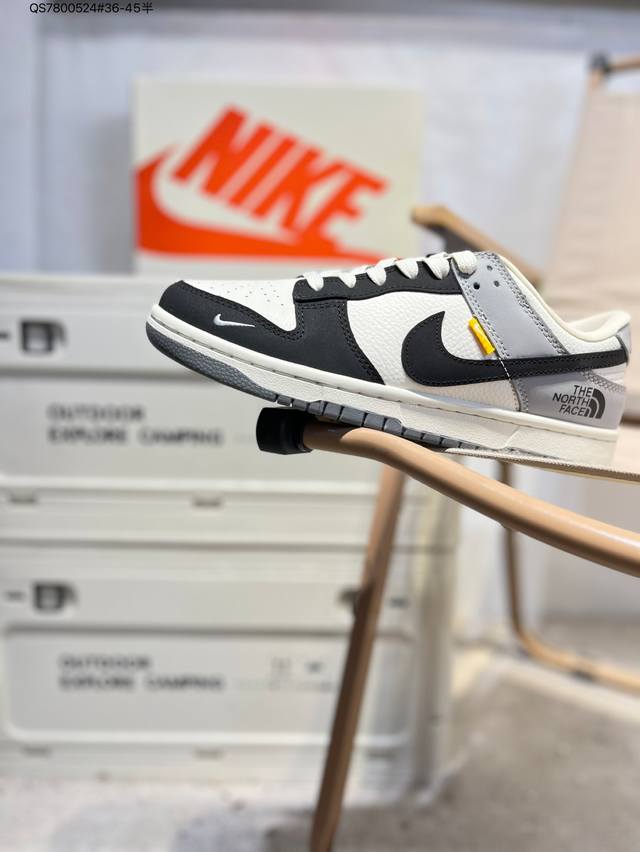 The North Face x Nike SB Dunk Low, a highly recommended new colorway from a lea