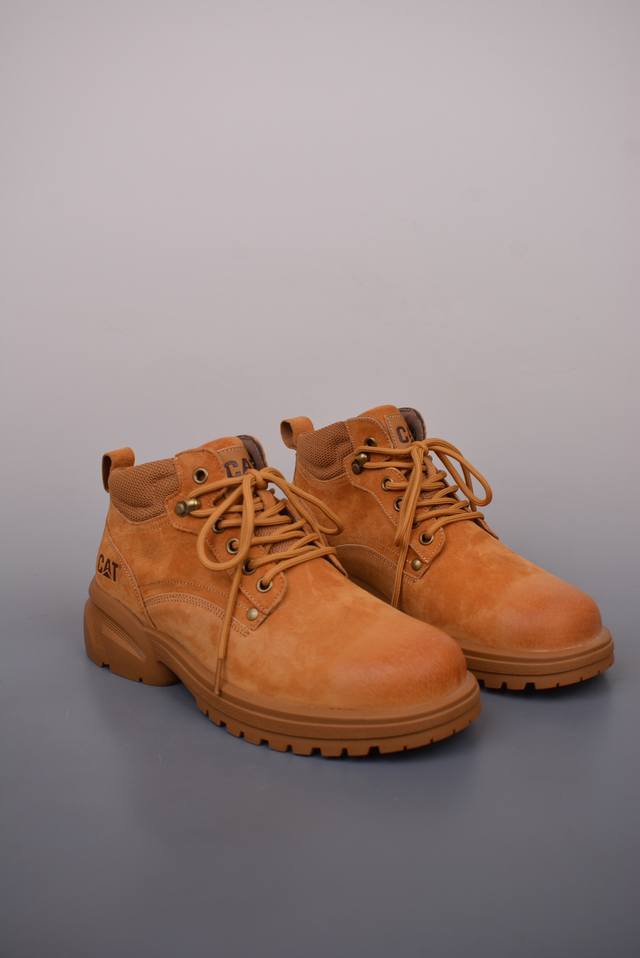 Cat Carter tough bulldozer brand classic versatile outdoor mid-cut casual Martin