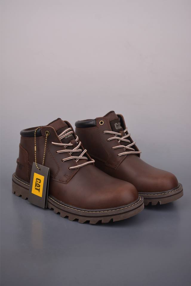 Cat Carter tough bulldozer brand classic versatile outdoor mid-cut casual Martin