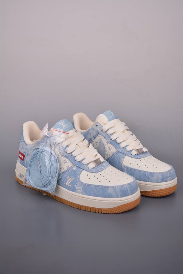 Nike Air Force 1 Low Lv co-branded Original last and original cardboard to creat