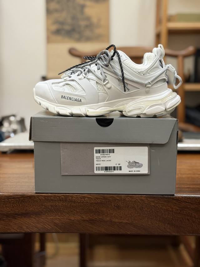 Pure original version Balenciaga third generation 3.0 lace-up model 706C-7 item