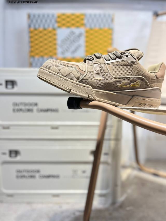 Louis Vuitton LV Louis Vuitton sneakers new LV Trainer sneakers in the latest co