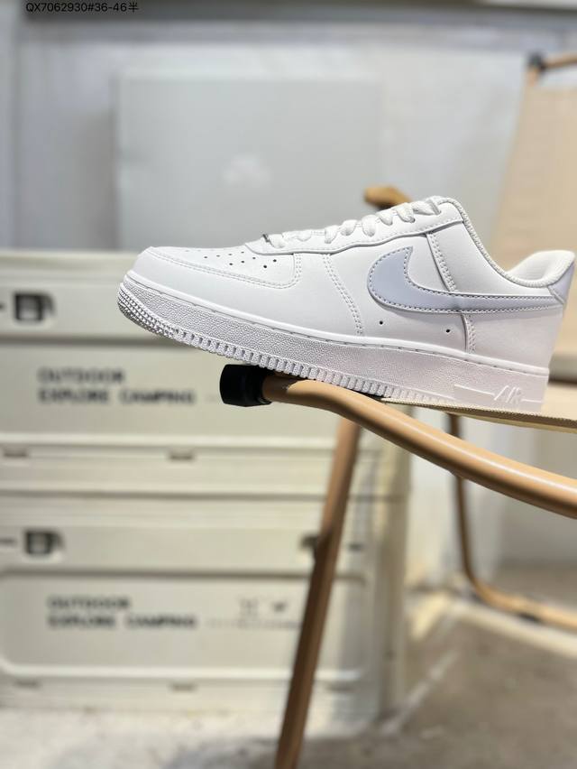 Nk Air Force 1'07 Low Air Force One low-top casual sneakers#Custom leather, orig