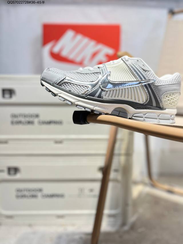 Nk Zoom Vomero 5 Desert Grey Retro Lightweight Casual Running Shoes Made of Eco-