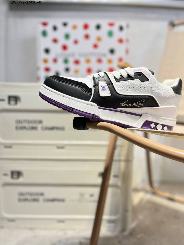 Louis Vuitton LV Louis Vuitton sneakers new LV Trainer sneakers in the latest co