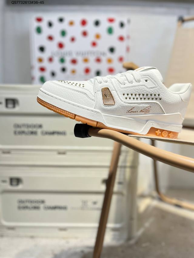 Louis Vuitton LV Louis Vuitton sneakers new LV Trainer sneakers in the latest co