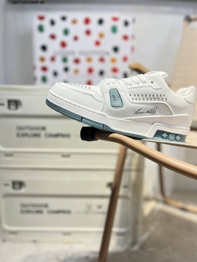 Louis Vuitton LV Louis Vuitton sneakers new LV Trainer sneakers in the latest co